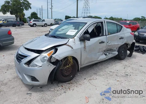 2015 Nissan Versa 1.6 S+ из США, поврежденный, VIN 3N1CN7AP6FL815224